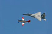 F-15 and FF-525, McChord AFB, Washington